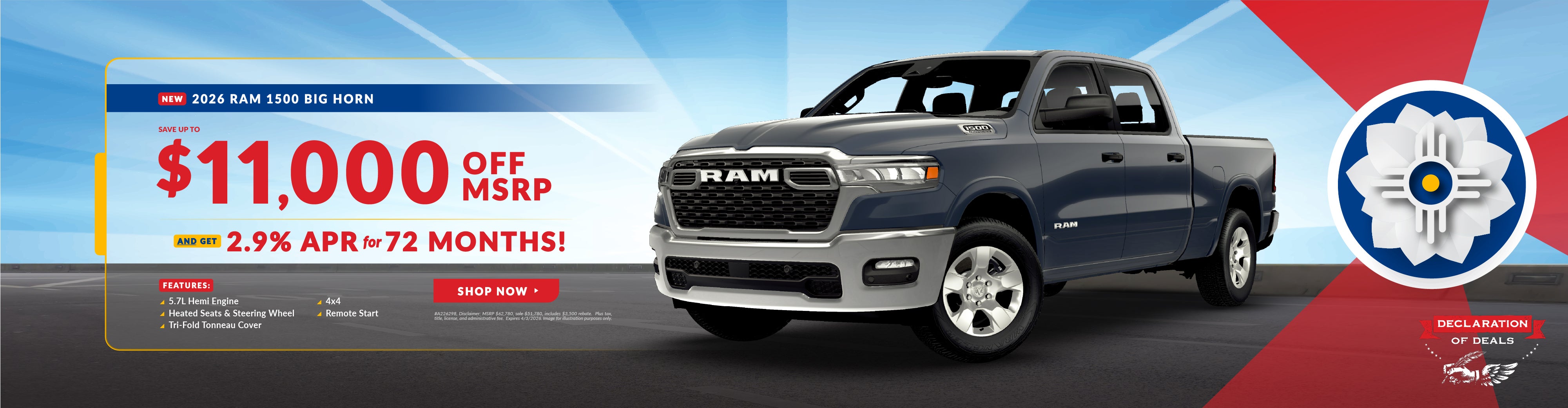 2026 Ram 1500 Big Horn