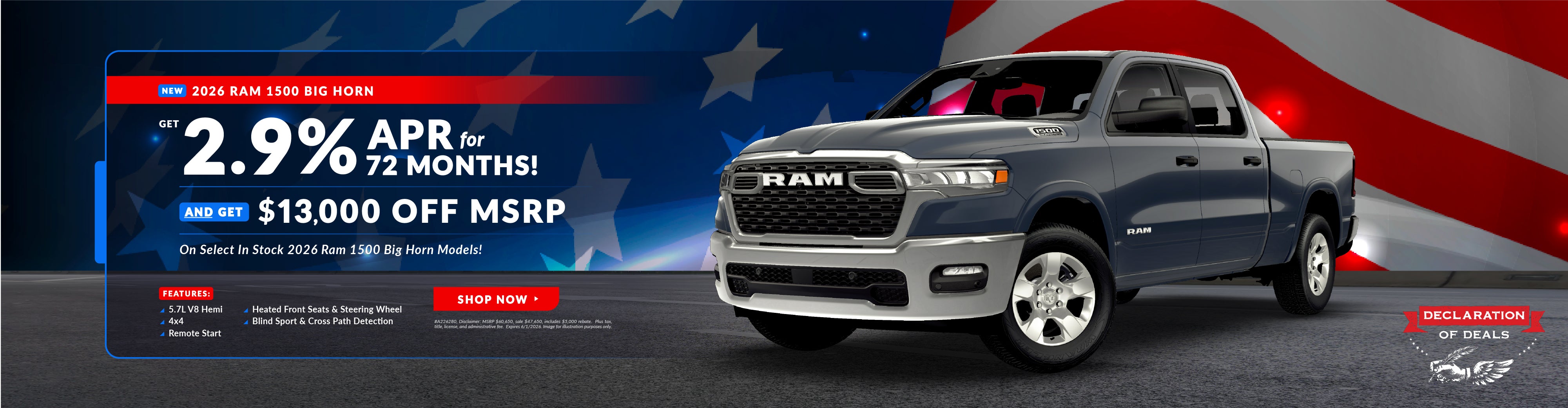 2026 Ram 1500 Big Horn